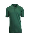 【送料無料】 ギャラクシーバイハルビック メンズ ポロシャツ トップス Men's Short Sleeve Pique Polo Shirts Hunter