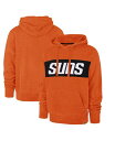 【送料無料】 47ブランド メンズ パーカー・スウェット フーディー アウター Men's Orange Phoenix Suns 2021/22 City E...