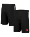 【送料無料】 コロシアム メンズ ハーフパンツ・ショーツ ボトムス Men's Black Nebraska Huskers Wild Party Tri-Blend Shorts Black