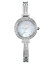 ̵  ǥ ӻ ꡼ Eco-Drive Women's Stainless Steel &Crystal Bangle Bracelet Watch 25mm Silver-tone