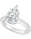 【送料無料】 バッジェリーミシュカ レディース リング アクセサリー Certified Lab Grown Diamond Engagement Ring (3 ct. t.w.) in 14k White Gold White Gold