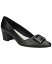 【送料無料】 イージーストリート レディース パンプス シューズ Women's Dali Block Heel Pumps Black