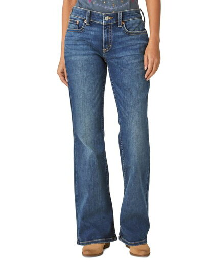【送料無料】 ラッキーブランド レディース デニムパンツ ボトムス Women's Low Rise Flap-Pocket Flared Jeans Lightyear 【送料無料】 ラッキーブランド レディース デニムパンツ ボトムス Women's Low Rise Flap-Pocket Flared Jeans Lightyear