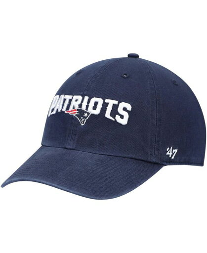 【送料無料】 47ブランド メンズ 帽子 アクセサリー Men's Navy New England Patriots Clean Up Alternate Logo Adjustable Hat Navy 【送料無料】 47ブランド メンズ 帽子 アクセサリー Men's Navy New England Patriots Clean Up Alternate Logo Adjustable Hat Navy