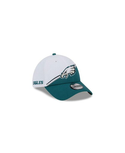 【送料無料】 ニューエラ メンズ 帽子 アクセサリー Men's White, Green Philadelphia Eagles 2023 NFL Sideline 39THIRTY Flex Hat White, Green 【送料無料】 ニューエラ メンズ 帽子 アクセサリー Men's White, Green Philadelphia Eagles 2023 NFL Sideline 39THIRTY Flex Hat White, Green