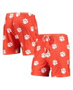 【送料無料】 コンセプツ スポーツ メンズ ハーフパンツ・ショーツ ボトムス Men's Orange Clemson Tigers Flagship Allover Print Jam Shorts Orange