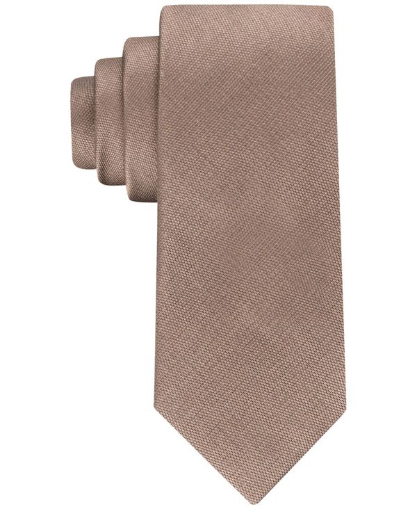 yz JoNC Y lN^C ANZT[ Men's Silky Solid Tie Taupe