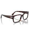 【送料無料】 ペルソル メンズ サングラス・アイウェア アクセサリー Men's Eyeglasses, PO3315V 55 Havana