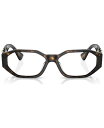 【送料無料】 ヴェルサーチ メンズ サングラス・アイウェア アクセサリー Men's Eyeglasses, VE3320U 56 Havana 2