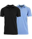 【送料無料】 ギャラクシーバイハルビック メンズ ポロシャツ トップス Men's Tag less Dry-Fit Moisture-Wicking Polo...