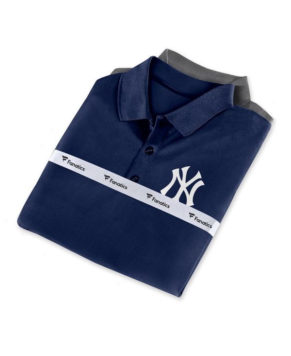 【送料無料】 ファナティクス メンズ ポロシャツ トップス Men's Branded Navy, Gray New York Yankees Polo Shirt Combo Set Navy, Gray
