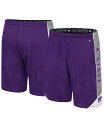 【送料無料】 コロシアム メンズ ハーフパンツ・ショーツ ボトムス Men's Purple Kansas State Wildcats Haller Shor...