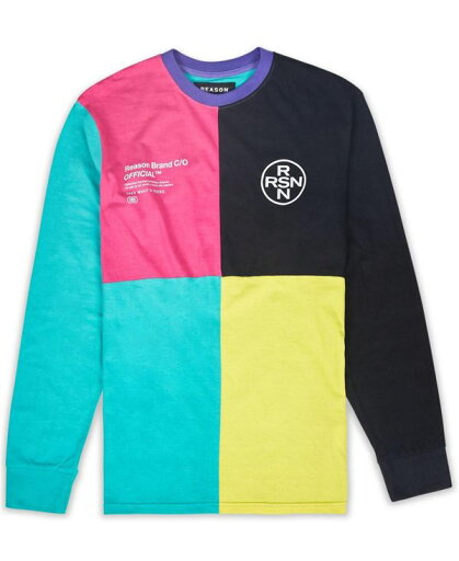 【送料無料】 リーズン メンズ Tシャツ トップス Men's Nolan Long Sleeves T-shirt Multi 【送料無料】 リーズン メンズ Tシャツ トップス Men's Nolan Long Sleeves T-shirt Multi