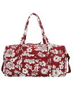 【送料無料】 ベラブラッドリー メンズ ボストンバッグ バッグ Men's and Women's Alabama Crimson Tide Rain Garden Large Travel Duffel Bag Crimson