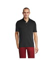 【送料無料】 ランズエンド メンズ ポロシャツ トップス Men's Short Sleeve Super Soft Supima Polo Shirt wit...