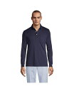 【送料無料】 ランズエンド メンズ ポロシャツ トップス Men's Long Sleeve Super Soft Supima Polo Shirt with...