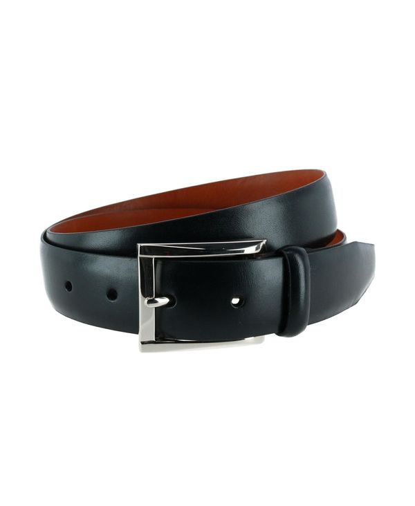 【送料無料】 トラファルガー メンズ ベルト アクセサリー Men's Broderick 32mm Leather Dress Belt Black