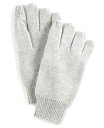 【送料無料】 チャータークラブ レディース 手袋 アクセサリー Women's Cashmere Touch Gloves, Created for Macy's Ice Grey Heather