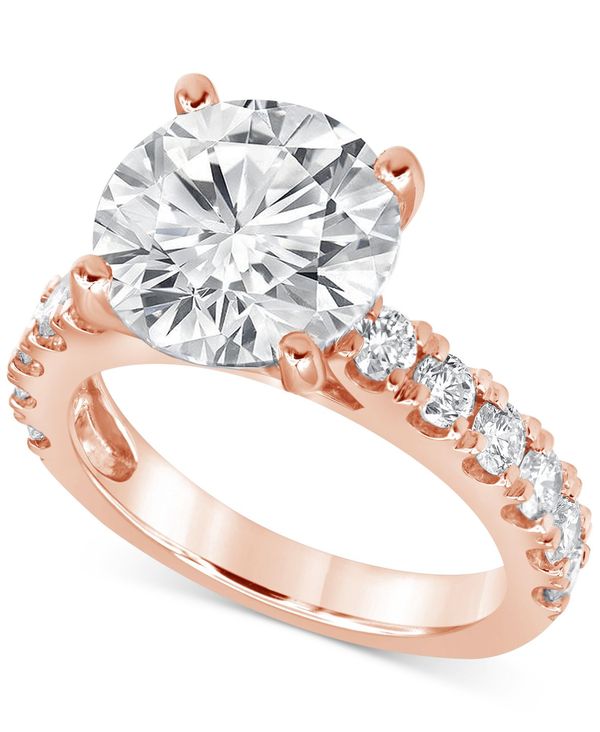 ̵ Хå꡼ߥ奫 ǥ  ꡼ Certified Lab Grown Diamond Engagement Ring (6 ct. t.w.) in 14k Gold Rose Gold