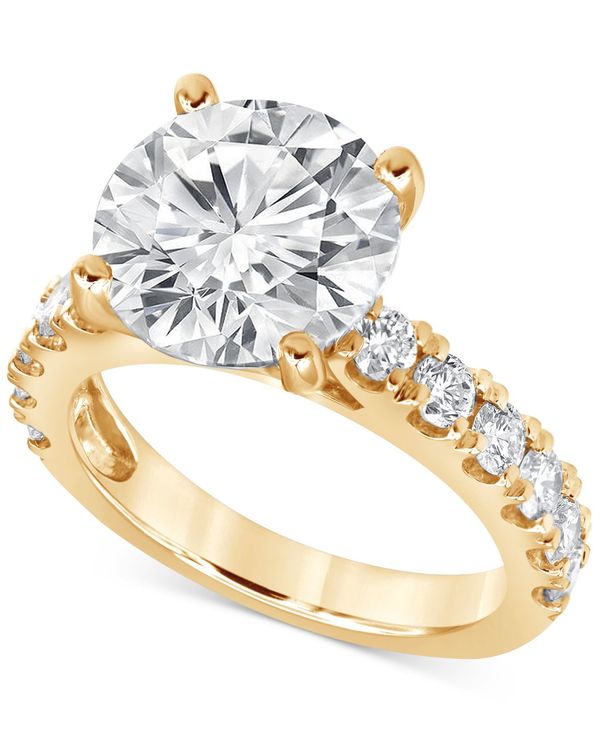 ̵ Хå꡼ߥ奫 ǥ  ꡼ Certified Lab Grown Diamond Engagement Ring (6 ct. t.w.) in 14k Gold Yellow Gold
