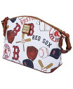 【送料無料】 ドーネイアンドバーク レディース クラッチバッグ バッグ Women's Boston Red Sox Gameday Suki Crossbody with Medium Wristlet White