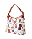 【送料無料】 ドーネイアンドバーク レディース ハンドバッグ バッグ Women's Boston Red Sox Game Day Hobo Bag White