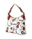 【送料無料】 ドーネイアンドバーク レディース ハンドバッグ バッグ Women's Chicago White Sox Game Day Hobo Bag White