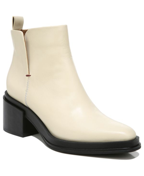 【送料無料】 フランコサルト レディース ブーツ レインブーツ シューズ Dalden Booties Cream Leather