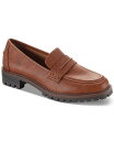 【送料無料】 スタイルアンドコー レディース スリッポン・ローファー シューズ Wandaa Slip-On Lug Loafer Flats, Created for Macy's Cognac