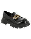 yz ~A fB[X Xb|E[t@[ V[Y Women's Gabina Round-Toe Lug Sole Loafers Black