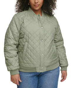 ̵ ꡼Х ǥ 㥱åȡ֥륾  Plus Size Quilted Bomber Jacket Seafoam