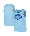 【送料無料】 ソフト アズ ア グレープ レディース タンクトップ トップス Women's Royal Toronto Blue Jays Plus Size High Neck Tri-Blend Tank Top Royal