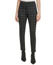 yz JoNC fB[X MX {gX Women's Plaid Pull-On Leggings Black/White Plaid