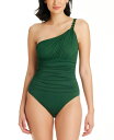 yz u[bhr[eB[ fB[X ㉺Zbg  Women's Ring Master One-Shoulder One-Piece Swimsuit Palm