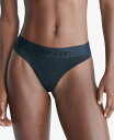 【送料無料】 カルバンクライン レディース パンツ アンダーウェア Women 039 s Intrinsic Thong Underwear QF7287 Black