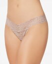 【送料無料】 メイデンフォーム レディース パンツ アンダーウェア Sexy Must Have Sheer Lace Thong Underwear DMESLT Evening Blush