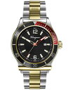 yz T@g[ tFK Y rv ANZT[ Men's Swiss 1898 Sport Two Tone Stainless Steel Bracelet Watch 44mm Two Tone