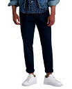 【送料無料】 ハガー メンズ カジュアルパンツ ボトムス Men 039 s Slim-Fit Life Khaki Comfort Pants Dark Navy