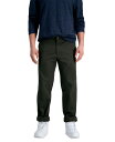 【送料無料】 ハガー メンズ カジュアルパンツ ボトムス Men 039 s Slim-Fit Life Khaki Comfort Pants Military Green