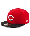 【送料無料】 ニューエラ メンズ 帽子 アクセサリー Cincinnati Reds Authentic Collection 59FIFTY Fitted C...