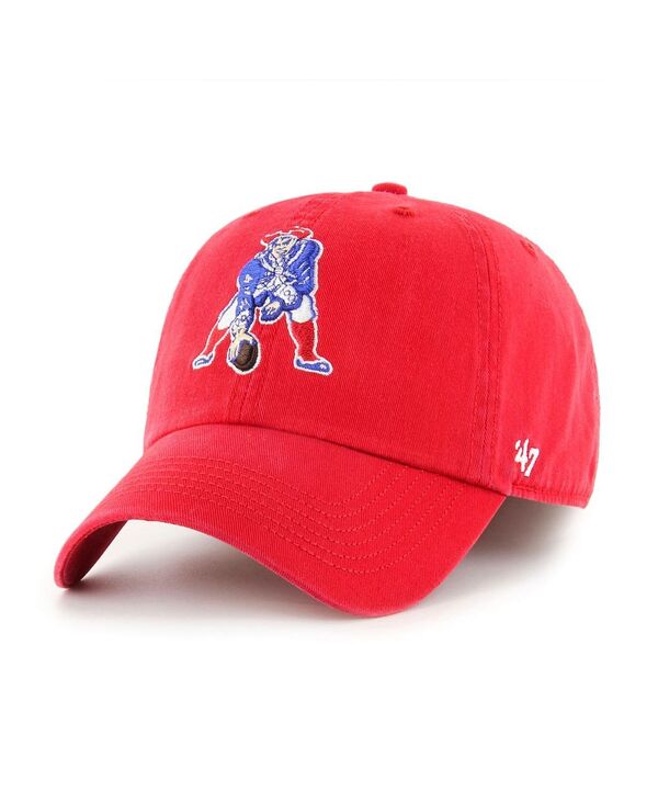  47ブランド メンズ 帽子 アクセサリー Men's Red New England Patriots Gridiron Classics Franchise Legacy Fitted Hat Red