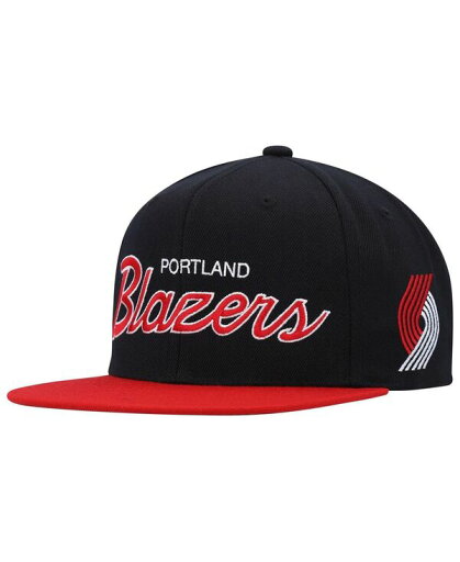 【送料無料】 ミッチェル&ネス メンズ 帽子 アクセサリー Men's Black Portland Trail Blazers Hardwood Classics MVP Team Script 2.0 Snapback Hat Black 【送料無料】 ミッチェル&ネス メンズ 帽子 アクセサリー Men's Black Portland Trail Blazers Hardwood Classics MVP Team Script 2.0 Snapback Hat Black