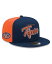 ̵ ˥塼  ˹ ꡼ Men's Navy Auburn Tigers Outright 9FIFTY Snapback Hat Navy