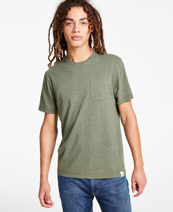 【送料無料】 サンストーン メンズ Tシャツ トップス Men 039 s Regular-Fit Jersey Slub T-Shirt, Created for Macy 039 s Green