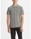 【送料無料】 リーバイス メンズ シャツ トップス Men's Housemark Regular Fit Short Sleeve Polo Shirt Gray Heather