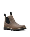 【送料無料】 クラークス メンズ ブーツ レインブーツ シューズ Men 039 s Collection Morris Easy Chelsea Boots Stone Leather