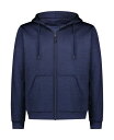 【送料無料】 ミオマリオ メンズ ニット・セーター アウター Premium Zip-Up Hoodie for Men with Smooth Silky Matte Finish & Cozy Fleece Inner Lining - Men's Sweater with Hood Navy blue