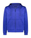 【送料無料】 ミオマリオ メンズ ニット・セーター アウター Premium Zip-Up Hoodie for Men with Smooth Silky Matte Finish & Cozy Fleece Inner Lining - Men's Sweater with Hood for Big & Tall Academy blue