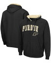 【送料無料】 コロシアム メンズ パーカー・スウェット フーディー アウター Men's Black Purdue Boilermakers Arch Logo...