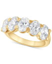 【送料無料】 バッジェリーミシュカ レディース リング アクセサリー Certified Lab Grown Diamond Oval-Cut Band (3-...